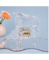 三角鋼琴 透明 音樂盒 MUSIC BOX